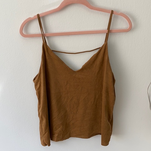 Suede Tank Top - Picture 1 of 2